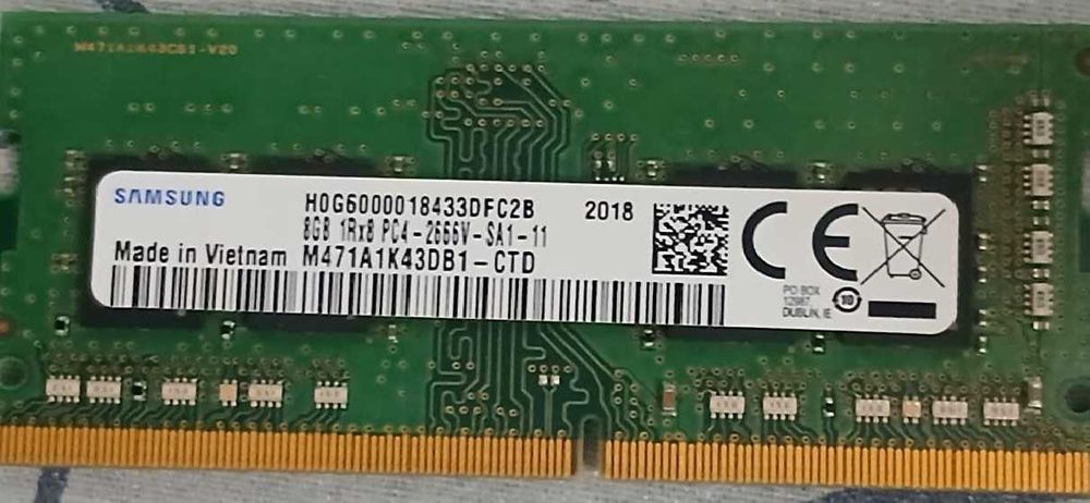 Оперативная память Samsung 8GB DDR4 2666MHz