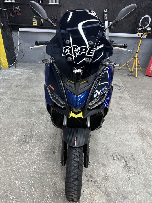 4 ani Garantie / Aprilia SR GT 125 E5+ / PPF colorat / Ca nou /