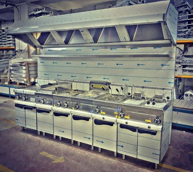 Аспираторни чадъри стенни,островни по размер