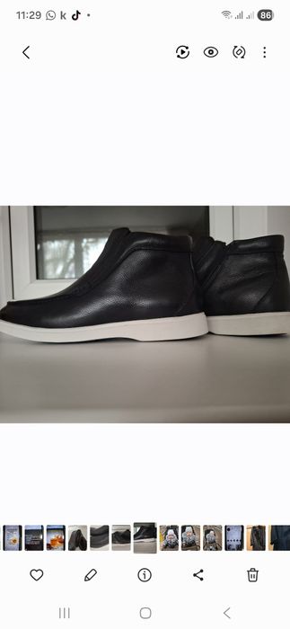 Мужская ботинка  новая