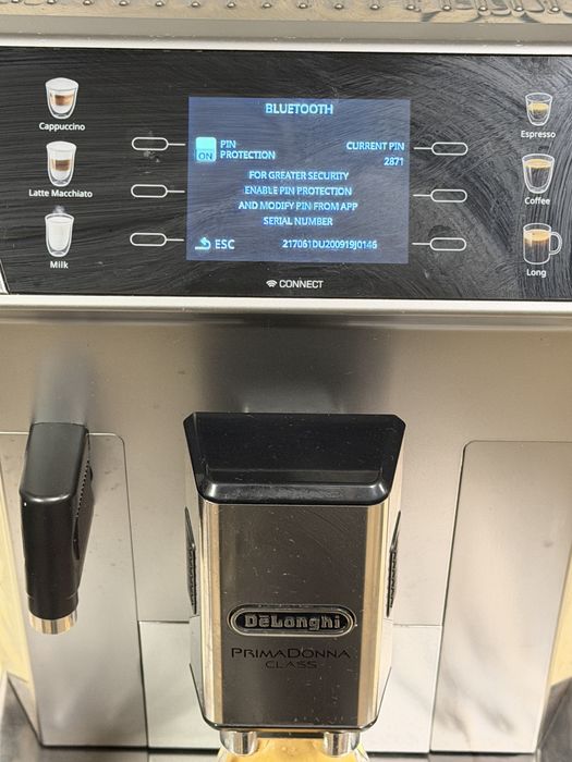 Кафемашина кафе автомат delonghi Primadonna CLASS с гаранция