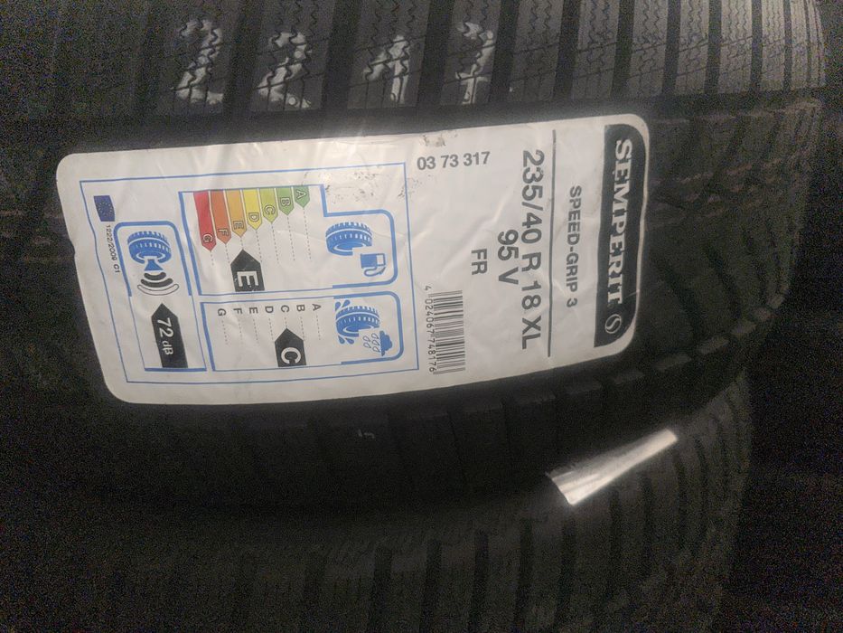 4бр.нови зимни гуми Semperit Speed Grip 3 235/40/18 95V XL