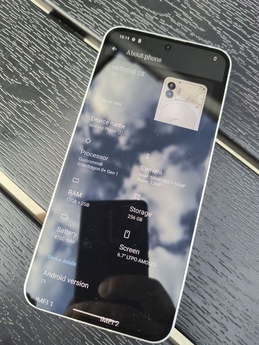 NothingPhone 2  -- 14 GB RAM --256 Gb