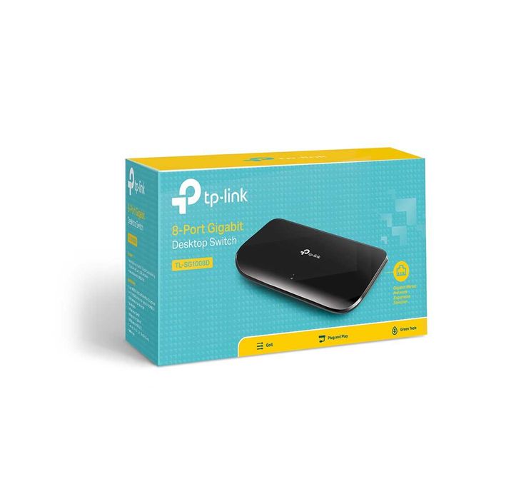 | Роутер TP-Link TL-SG1008D V9 8-портов