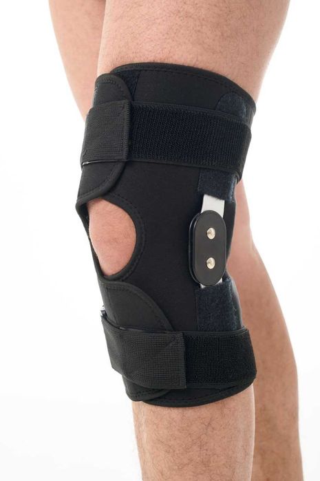 Бандаж из неопрена для коленного сустава (шарнирная) наколенник