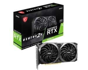 Видеокарта - MSI RTX 3060 Ti 8GB Ventus 2X