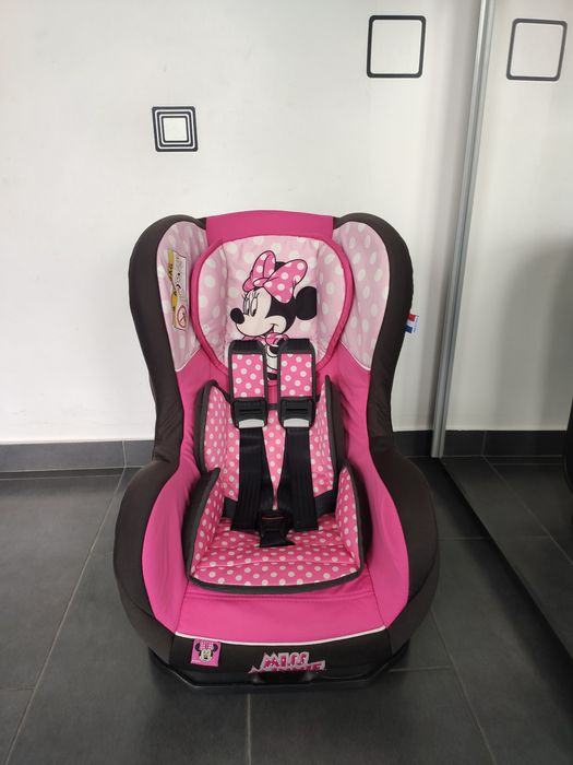 Scaun auto Disney Minnie Mouse pentru copii intre 0 și 18 kg