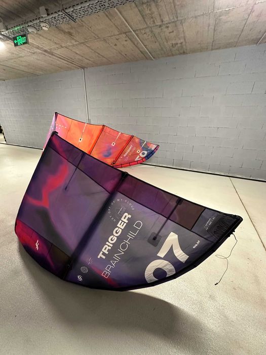 Кайт F-One Trigger Brainchild 7m, F-One Linx SK99 (Kite/Bar)