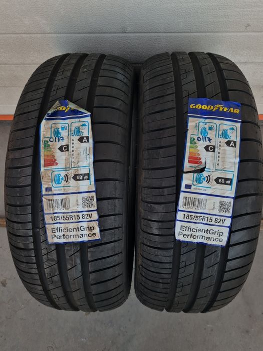 Нови летни гуми 2 броя GOODYEAR EfficientGrip 185 55 R15