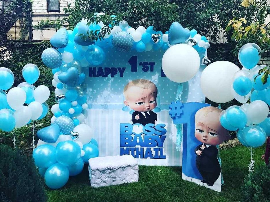 Оформление детских дней рождений на любимую тематику