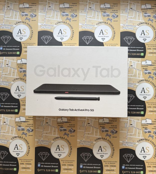 Tableta Samsung Galaxy Tab Active4 Pro 5G 128Gb ca Noua Sigilata