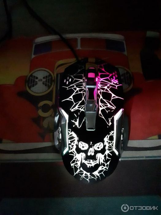 СКИДКА! Игровая мышка/мышь Defender FrostBite (6 кнопок, DPI 2400)