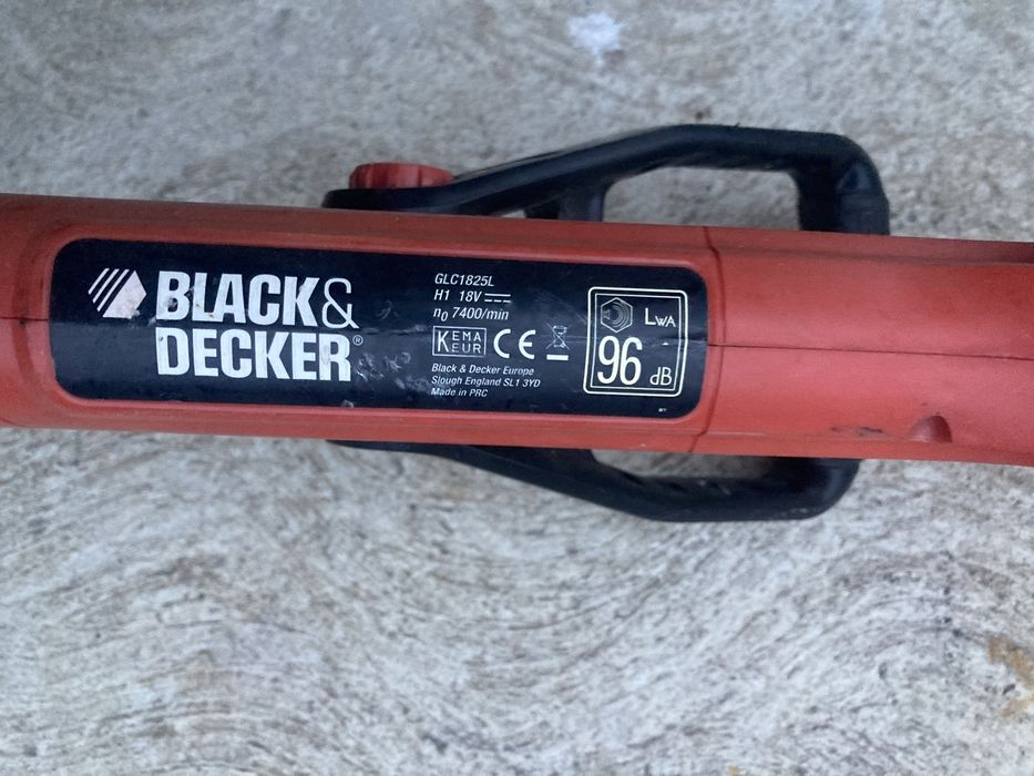 Trimer Electric Black Decker 18v cu Defect GLC 1825L