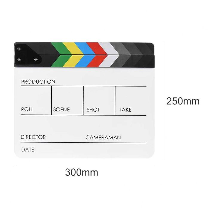 Clacheta regizor clapperboard pt studio de filmare, film