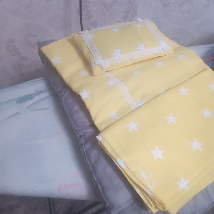 Детская постель на кровать для куклы