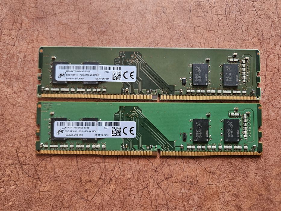 Kit RAM 2x 8GB DDR4 3200Mhz Micron