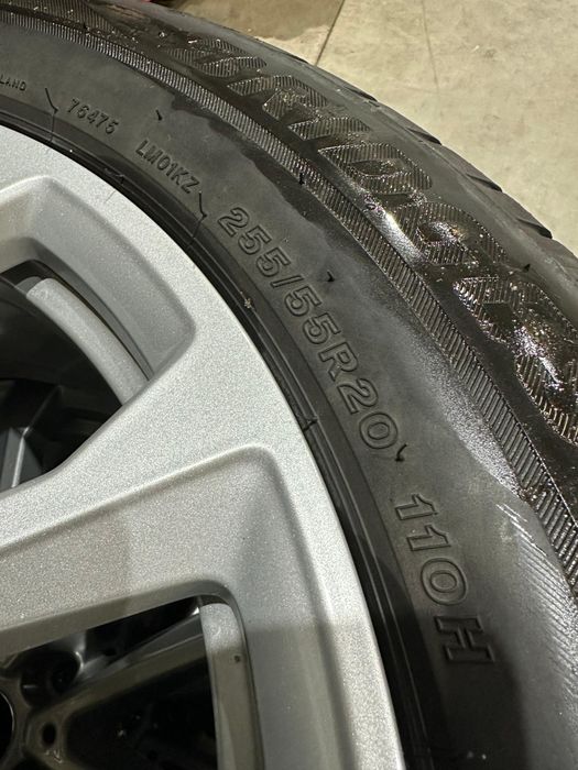 Jante 20 inch cu anvelope iarna, originale BMW X7 G07