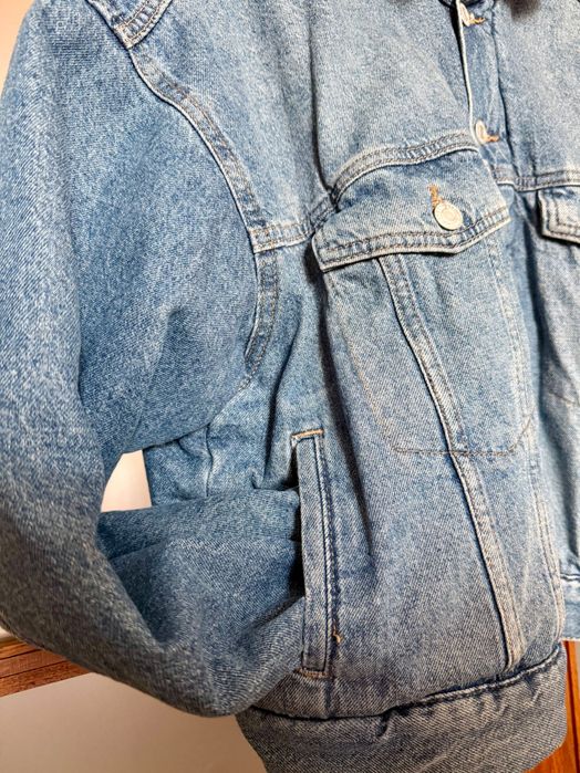 НАМАЛЕНО! H&M Оувърсайз дънково яке