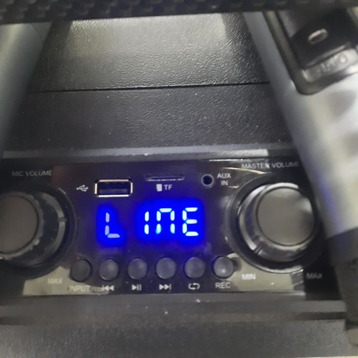 Музыкальная колонка караоке б/у