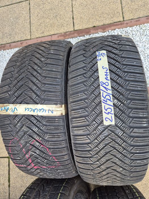 Vând cauciucuri 245/45/18 M+S 2și2 imp Germania