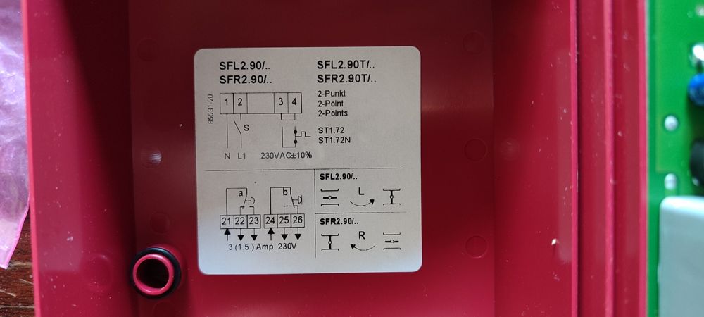 Электропривод для противопожарных систем