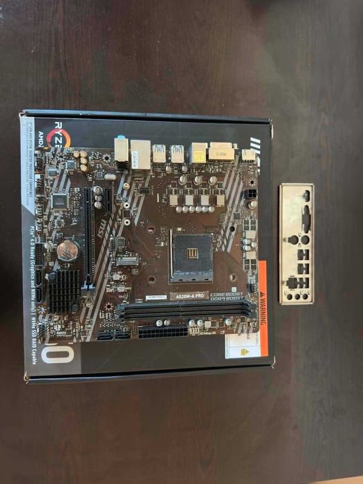 Дънна платка MSI PRO A520M-Pro