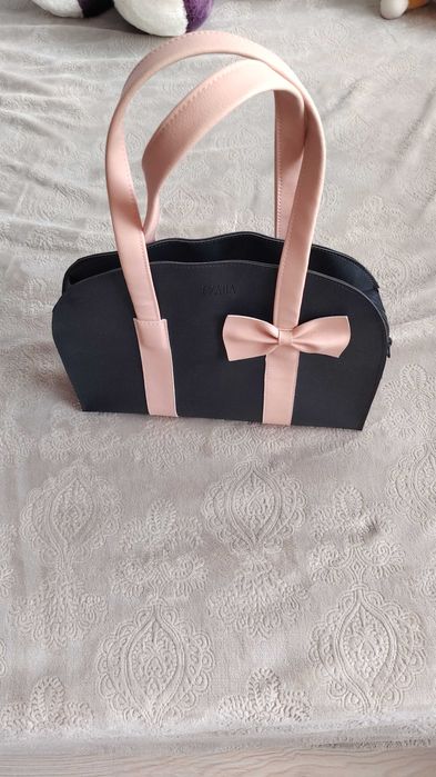 Дамска чанта с Розова панделка