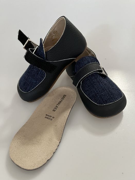 Nou! Pantofi/mocasini pt. bebelusi/copii/ baieti Babywalker marimea 19