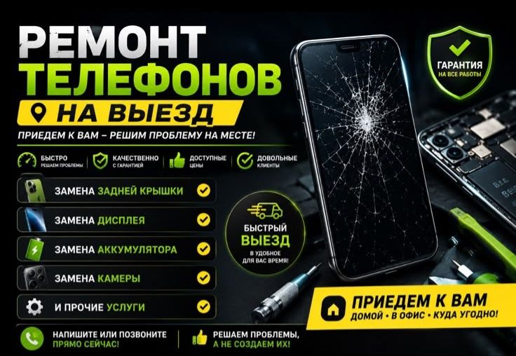 Ремонт телефонов с выездом