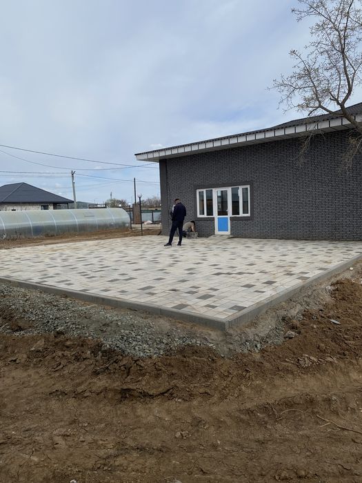 Укладка брусчатки