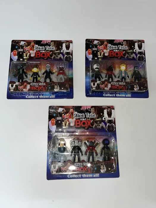 Стъмбъл гайс фигури 12броя/Stumble guys сезон 8/фигурки skibidi toilet