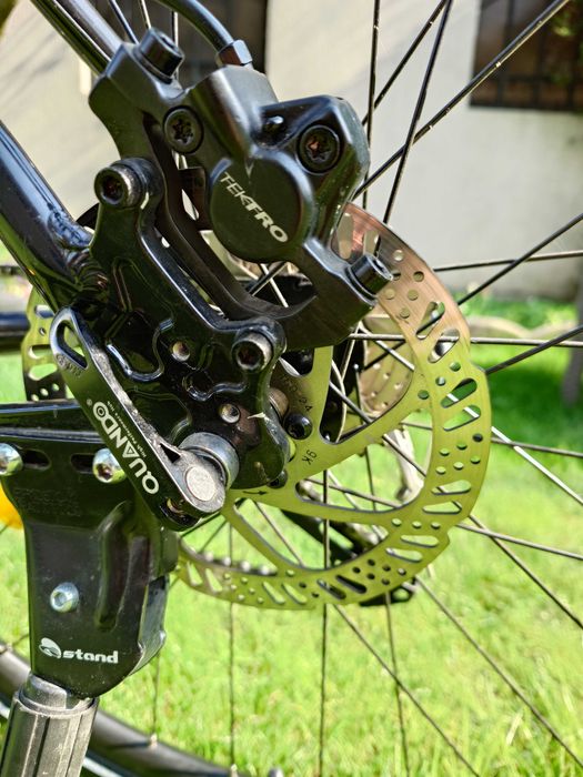 Bicicicleta MTB Kilimanjaro Cross Pro 28, Frane Tektro Hidraulice pe disc, schimbatoare Shimano, Furca Suntour