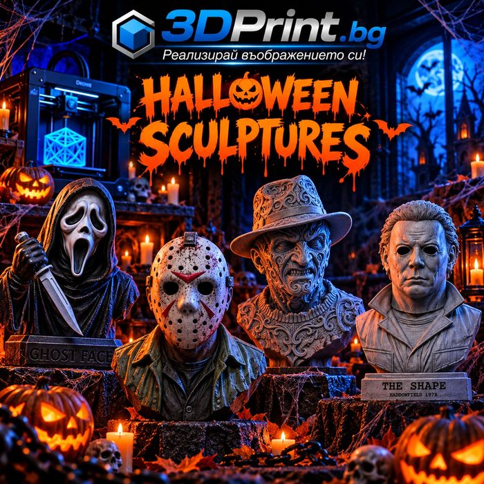Декорация за Halloween - персонализирана изработка
