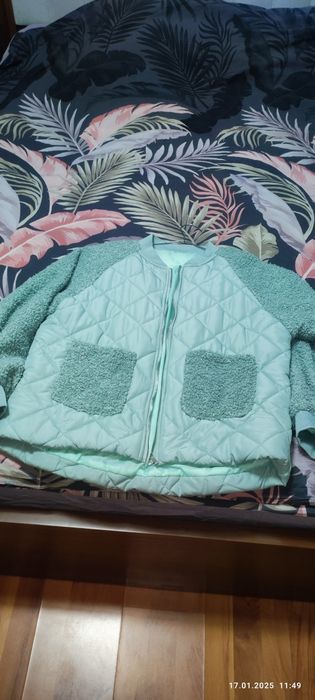 Куртка лёгкая берюзового цвета