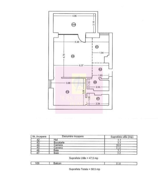 Apartament de Top în Vogh Olimp