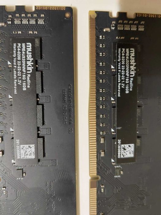 32GB 3200Mhz CL22 - DDR4 рам памет