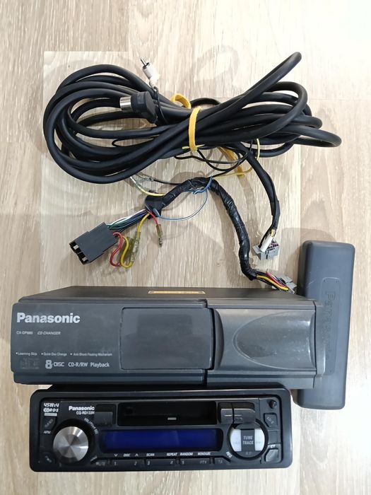 Casetofon auto Panasonic magazie CD