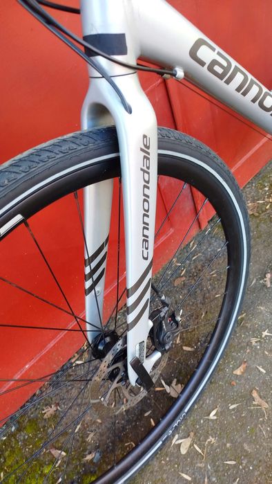 Gravel Cannondale XL 2x11 vit. cube