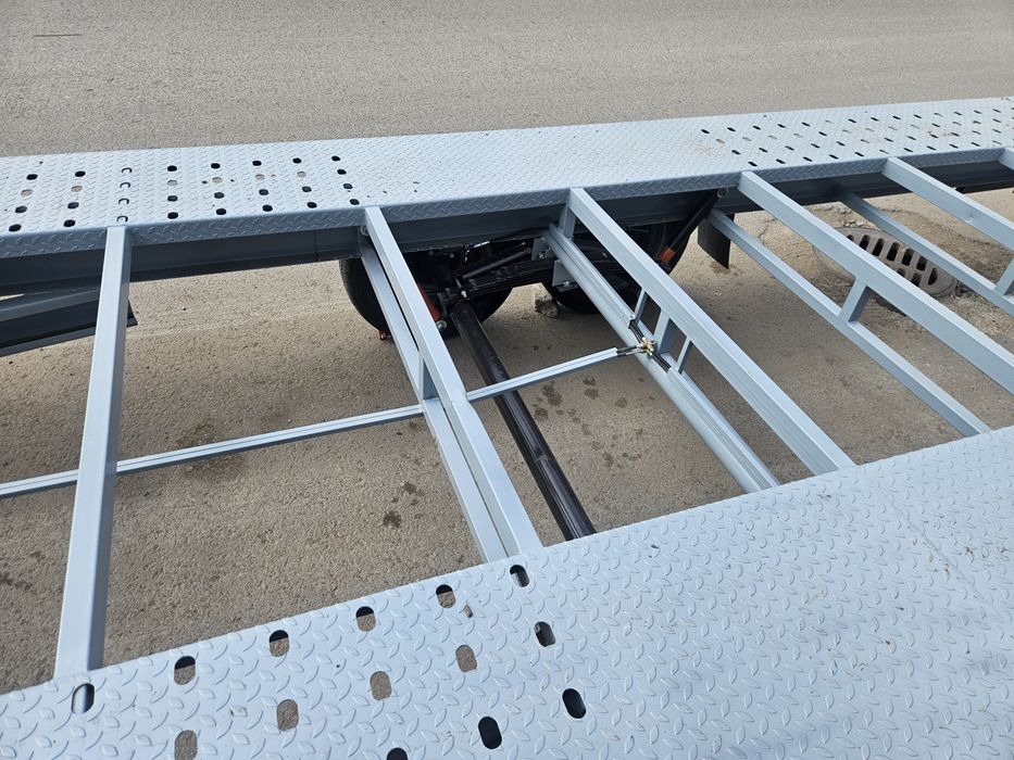 Прицеп двухосный лафет площадка