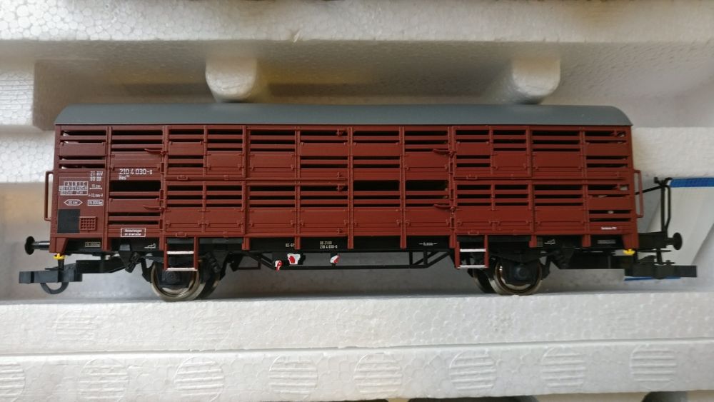 6 vagoane marfă DB epoca IV H0 1:87