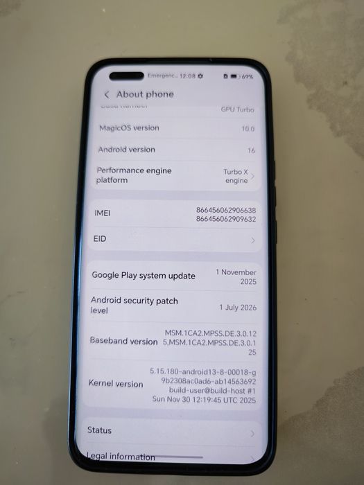 Honor magic 5 pro green
