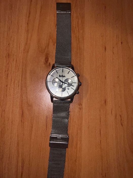 Ceas Lee cooper argintiu