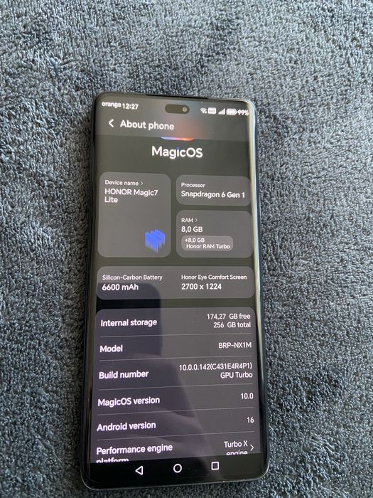 Honor magic 7 lite