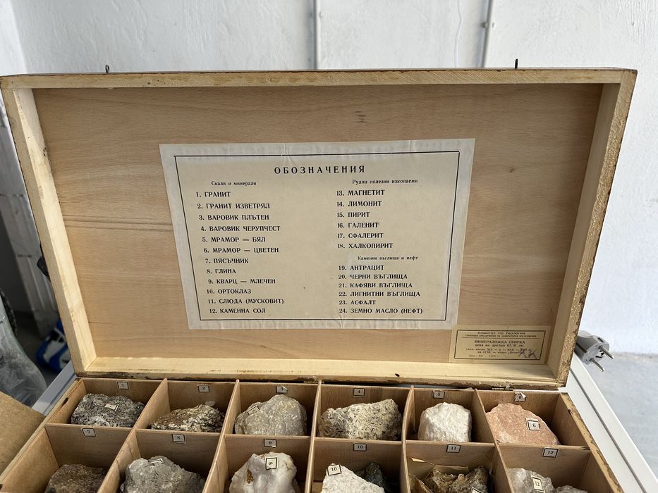 Колекционерска Минераложка сбирка