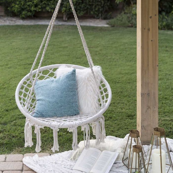 Градинска люлка - хамак, Висяща, въжена, плетена за двора и градината