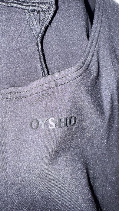 Salopetă sport modelatoare Oysho Compressive cu fermoar – Mărimea L (se potrivește M)