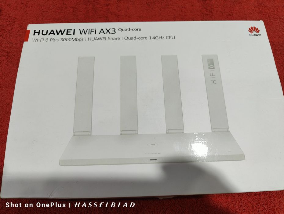 Рутер Huawei AX3 Pro WS7200 Wi-Fi 6 Plus Quad-core 1.4GHz CPU3000Mbps