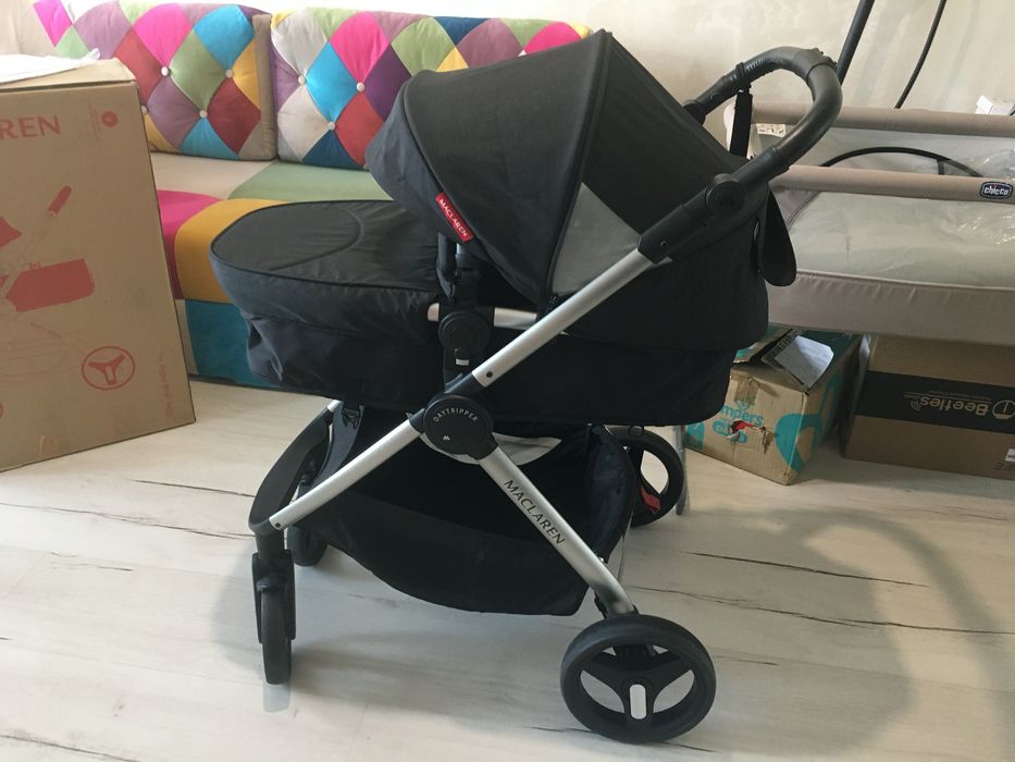 Детска количка Maclaren DAYTRIPPER black HERRINGBONE