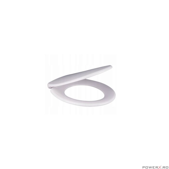Capac WC inchidere silentioasa, duroplast, placa antibacteriana,