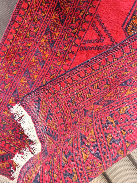 Covoare persane traditionale, Bukhara, lana, lucrate manual.